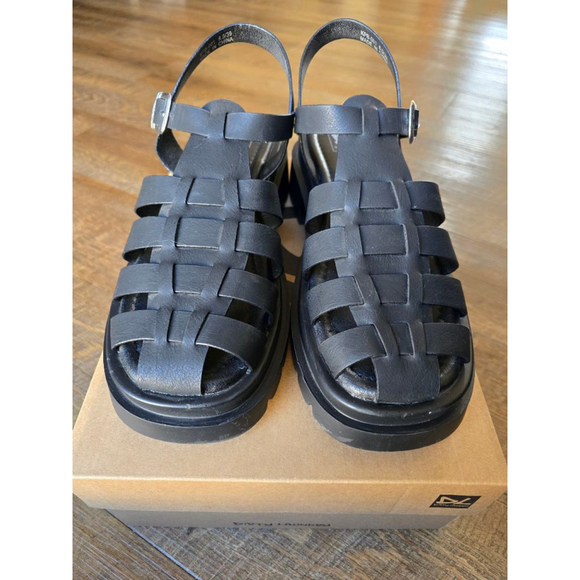 Dirty Laundry Black Kingman Smooth Sandals Women's Size 8.5 - Picture 8 of 10
